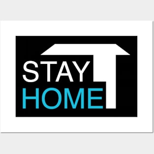 Stay Home Posters and Art